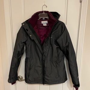 Columbia winter jacket (3 in 1) - women’s medium